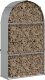 Drewutnia vidaXL Stojak na drewno, srebrny, 120x45x210 cm, stal galwanizowana 3
