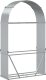 Drewutnia vidaXL Stojak na drewno, srebrny, 120x45x210 cm, stal galwanizowana 6