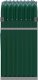 Drewutnia vidaXL Stojak na drewno, zielony, 120x45x100 cm, stal galwanizowana 5