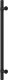 vidaXL Uchwyty do szafek, 20 szt., czarne, 224 mm, stal nierdzewna 7