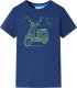 vidaXL Koszulka dziecięca z nadrukiem skutera, ciemnoniebieska, 104 1
