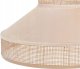 Lampa wisząca Beliani Lampa wisząca rattanowa z beżowym BATALI 4