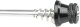 Novatec Zacisk QR Novatec NT-249RQ, szybkozamykacz do piasty tylnej, M5x145 mm, czarny 3