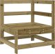 vidaXL vidaXL Ogrodowa sofa narożna, impregnowane drewno sosnowe 1