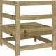 vidaXL vidaXL Ogrodowa sofa narożna, impregnowane drewno sosnowe 4