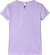 vidaXL Koszulka dziecięca z krótkimi rękawami, liliowa, 104 2