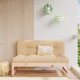 vidaXL Sofa środkowa do ogrodu, 120x80 cm, lite drewno sosnowe 1
