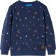 vidaXL Bluza dziecięca, granatowy melanż, 104 1