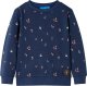 vidaXL Bluza dziecięca, granatowy melanż, 92 1