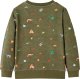 vidaXL Bluza dziecięca, khaki, 92 2