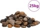 vidaXL Polerowane kamyki, 25 kg, różnokolorowe, 2-5 cm 1