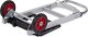 Geko Wózek transportowy alu 90kg 355x240mm(składany)(1) 7
