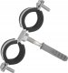 Geko Obejma metalowa z gumą do rur podwójna 3/4" 26-30mm (200) 2