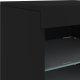 vidaXL vidaXL Szafka z oświetleniem LED, czarna, 41x37x67 cm 9