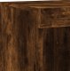 vidaXL vidaXL Szafka z oświetleniem LED, przydymiony dąb, 81x37x100 cm 9