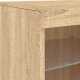 vidaXL vidaXL Szafka z oświetleniem LED, dąb sonoma, 41x37x67 cm 9