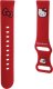 Sourcing Hello Kitty Universal Strap HKUWMSCHBLR Silicone Kitty Head red/red 20mm 2
