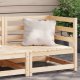 vidaXL vidaXL Ogrodowa sofa narożna, 70x70x67 cm, lite drewno sosnowe 1