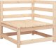 vidaXL vidaXL Ogrodowa sofa narożna, 70x70x67 cm, lite drewno sosnowe 2