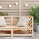 vidaXL vidaXL Ogrodowa sofa narożna, 70x70x67 cm, lite drewno sosnowe 3