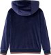 vidaXL Bluza dziecięca z kapturem, motyw tęczy, granatowa, 128 2