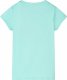 vidaXL Koszulka dziecięca z nadrukiem piesków, jasna mięta, 116 2