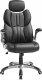 Krzesło biurowe Songmics Krzesło Biurowe Racing Czarne Obg65bk 20