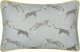 Beliani 2 bawełniane poduszki dekoracyjne w gepardy 30 x 50 cm szare ARALES 3