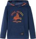 vidaXL Bluza dziecięca z kapturem, granatowy melanż i pomarańcz, 92 1