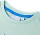 vidaXL Koszulka dziecięca z hulajnogą, jasna mięta, 140 3