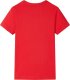 vidaXL Koszulka dziecięca z krótkimi rękawami, czerwona, 104 2