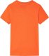 vidaXL Koszulka dziecięca z krótkimi rękawami, ciemnopomarańczowa, 128 2
