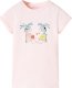 vidaXL Koszulka dziecięca z krótkimi rękawami, delikatny róż, 140 1