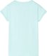 vidaXL Koszulka dziecięca z krótkimi rękawami, jasny błękit, 140 2