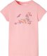 vidaXL Koszulka dziecięca z krótkimi rękawami, różowa, 128 1