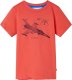 vidaXL Koszulka dziecięca z nadrukiem myśliwca, jasnoczerwona, 140 1