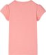 vidaXL Koszulka dziecięca z nadrukiem tęczy, koralowa, 116 2