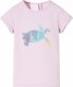 vidaXL Koszulka dziecięca z nadrukiem żółwia, liliowa, 116 1
