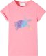 vidaXL Koszulka dziecięca z żółwiem, jaskraworóżowa, 116 1