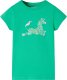 vidaXL Koszulka dziecięca, zielona, 116 1