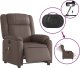 vidaXL Rozkładany fotel masujący, elektryczny, brązowy, sztuczna skóra 5