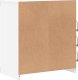 vidaXL vidaXL Szafka z oświetleniem LED, biała, 60,5x37x67 cm 7