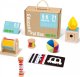 Tooky Toy Pudełko Xxl Montessori Edukacyjne 6w1 Sensoryczne 0-6 Mies 1