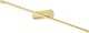 Lustro Toolight KINKIET ŁAZIENKOWY LED 60CM APP1345-W GOLD 1