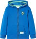 vidaXL Bluza dziecięca z kapturem i suwakiem, niebieska, 104 1