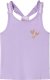 vidaXL Dziecięca koszulka na ramiączka, liliowa, 104 1