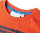 vidaXL Koszulka dziecięca, ciemnopomarańczowa, 140 3