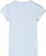 vidaXL Koszulka dziecięca, jasnoniebieska, 128 2