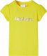 vidaXL Koszulka dziecięca, półrękawki, jaskrawożółta, 140 1