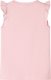 vidaXL Koszulka dziecięca, z falbankami, jasny róż, 104 2